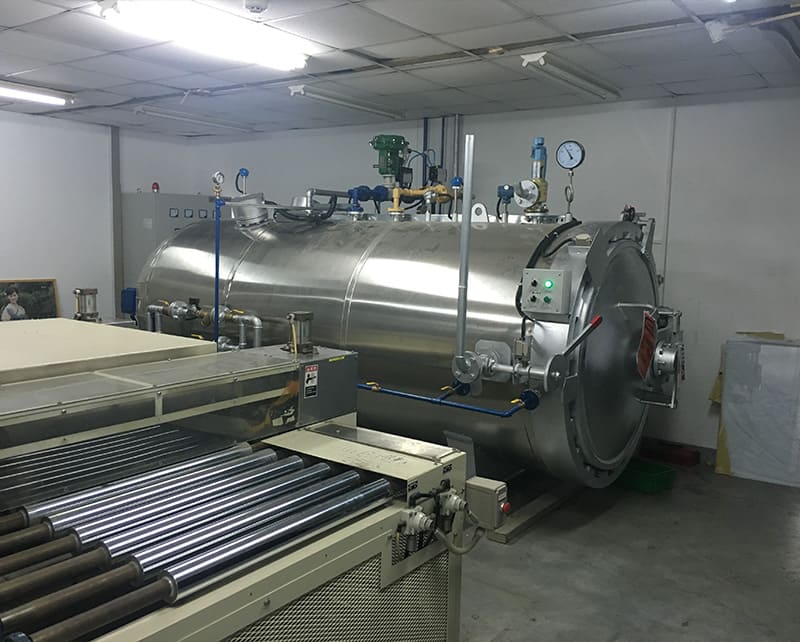 Glass Autoclave for Japanese Customer