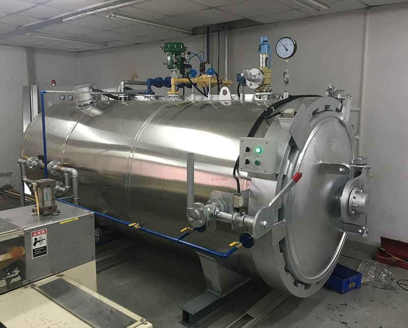 Glass Autoclave for Japanese Customer